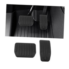 Car Foot Pedal Pads Set 2pcs Aluminum Vehicle Accelerator Pedal Covers Black Car Foot Pedal Pads Set 2pcs Aluminum Vehicle Accelerator Pedal Covers Black