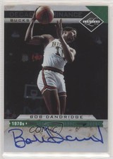 2011 Panini Limited Decade Dominance Signatures 29/99 Bob Dandridge Auto HOF 1u6