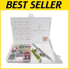 Comprehensive Lock Pinning Kit with 50 Top/Bottom Pins – Alloy Steel Durability