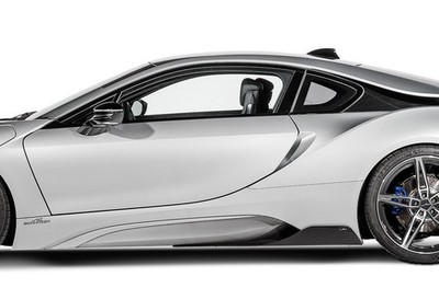 BMW i8 SIDE SKIRTS SIDESKIRTS AC SCHNITZER CARBON FIBER FIBRE EXTENSION BODYKIT