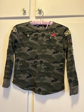 U.S Army Kids Sweater Thermal Top Size , camo military Kids Size 8