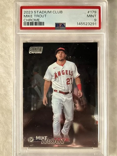 2023 Topps Stadium Club - Mike Trout #179  Chrome
