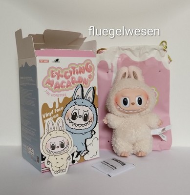 Original The Monsters Exciting Macaron SOYMILK Labubu Blind Box Plush Pop Mart