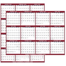 2026 Dry Erase Calendar Large Yearly Wall calendar 2026, 33.7'' x 45.1'',...