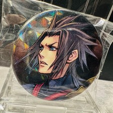 Kingdom Hearts Terra Can Badge Holographic KH Merchandise Collectible