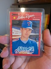 1990 Donruss - Nolan Ryan #665 5000 K's Front & King of Kings Back