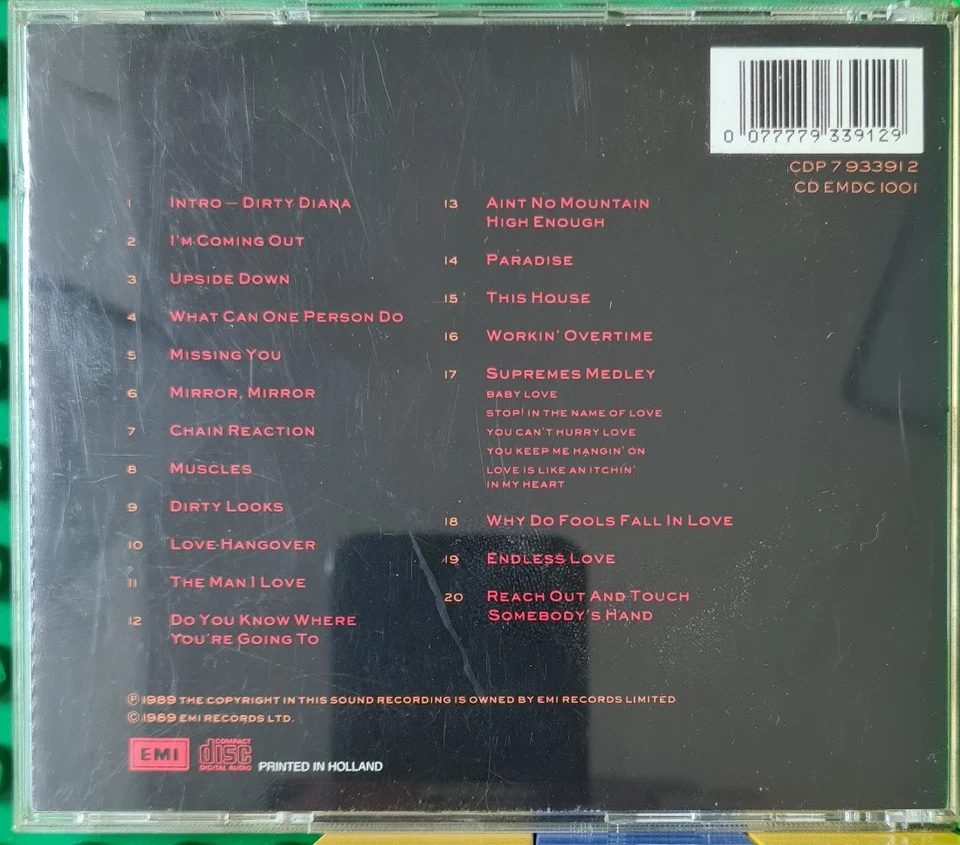 Diana Ross - Greatest Hits Live - EMI Records - CD - Bild 2 von 3