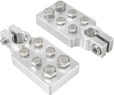 SAE 6 SPOT BATTERY TERMINALS GP CAR AUDIO LUGS TOP POST HEAVY DUTY 1/0 4 2/0