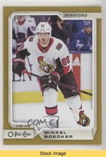2018-19 Upper Deck O-Pee-Chee Update Gold Mikkel Boedker #605 READ o1h
