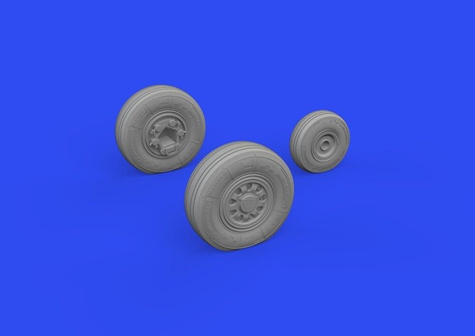 Eduard Accessories 648978 - 1:48 F-35B Wheels 1/48 Tamiya - New