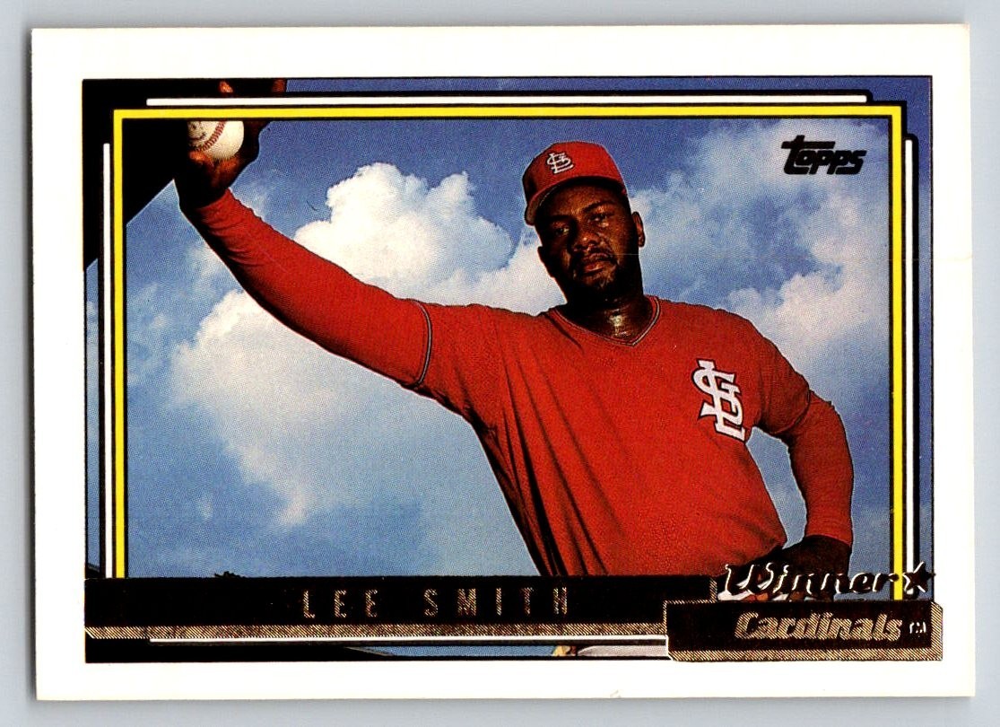 1992 Topps - Lee Smith #565 Gold