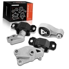  3PCS Engine Motor Mount Transmission Mount Torque Strut Mount Set Compatible 