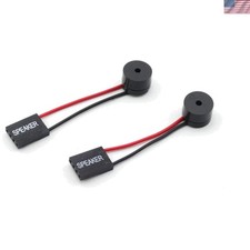 Universal 2pcs Motherboard Buzzer Speakers - Simple Installation  Tidy Cables