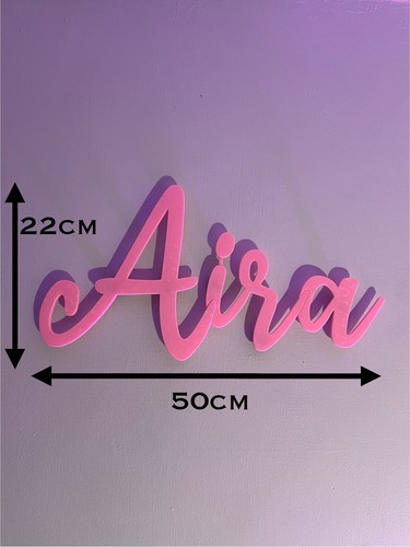 Custom Name Letters Baby Nursery Kids Name Room Wall home Decor - Picture 4 of 4