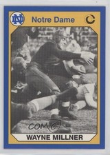 1990 Collegiate Collection University of Notre Dame Wayne Millner #104 HOF 6wp