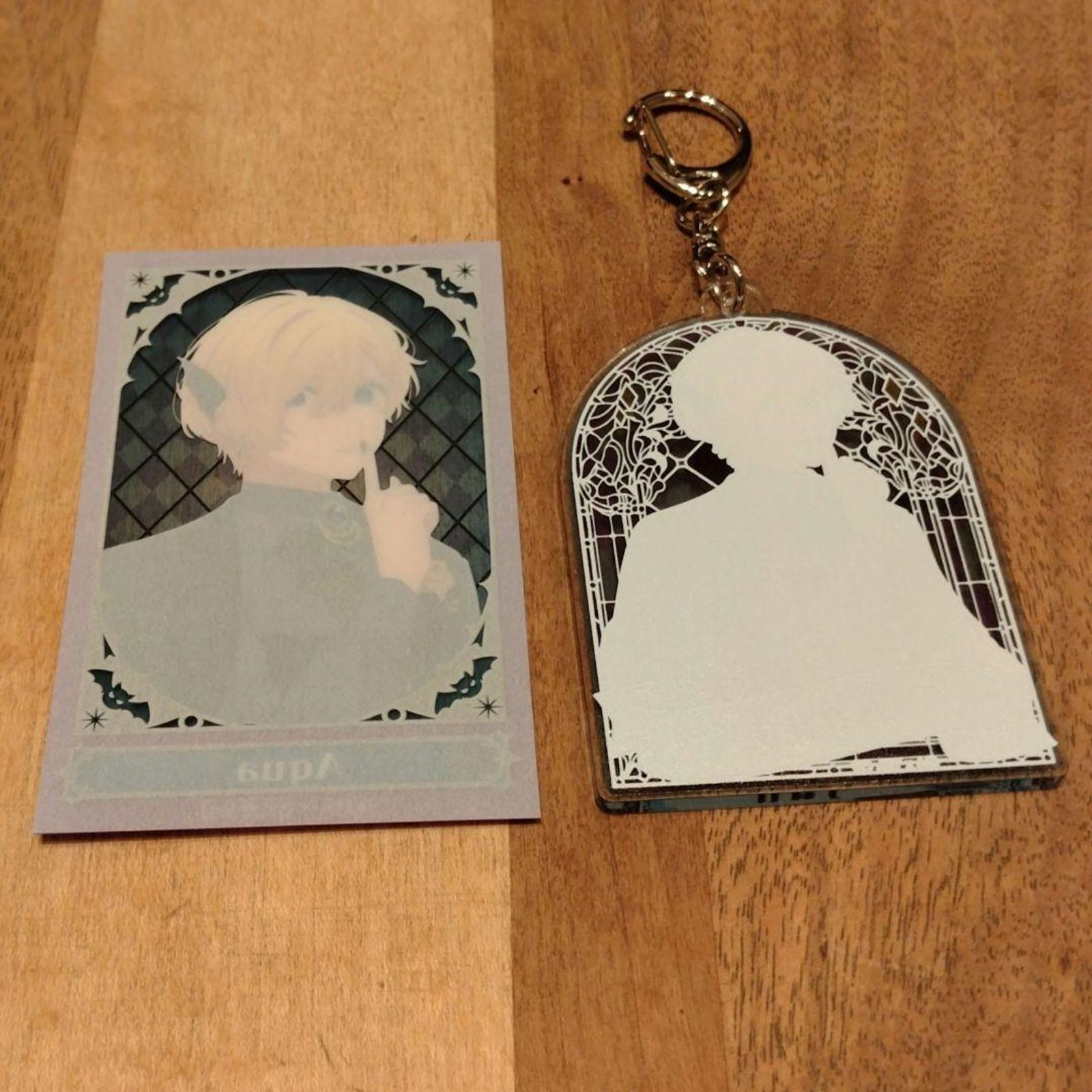 Oshi no Ko Aqua Halloween Acrylic Keychain Fujikyu Highland Collab