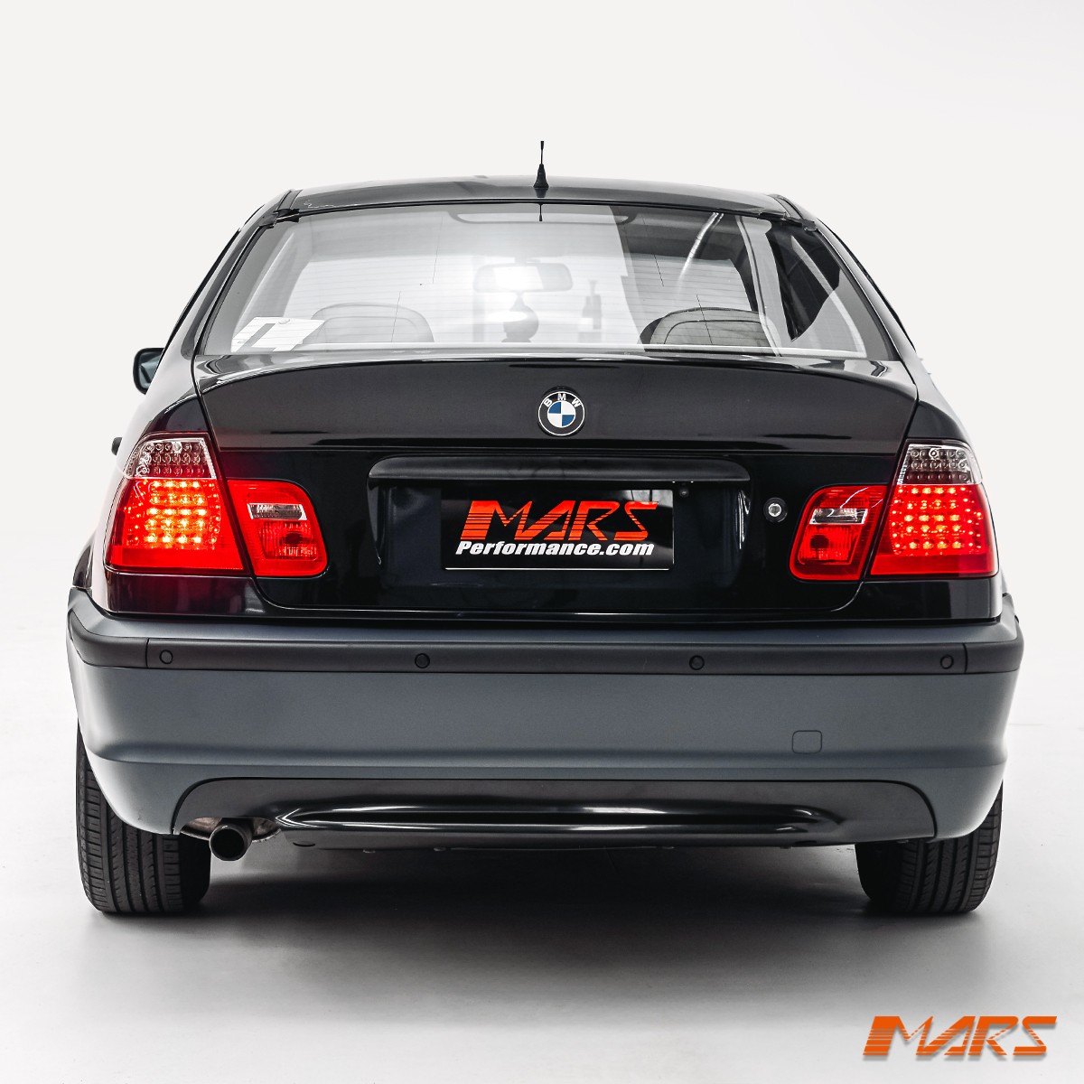 Clear Red LED Tail Lights for BMW E46 98-01 Sedan 318i 320i 323i