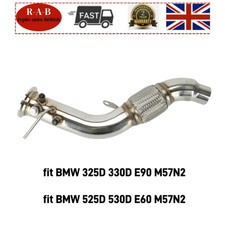 EXHAUST SPORTS PIPE FOR BMW E90 E91 325D 330D M57N2 E60 E61 525D 530D M57N2 UK