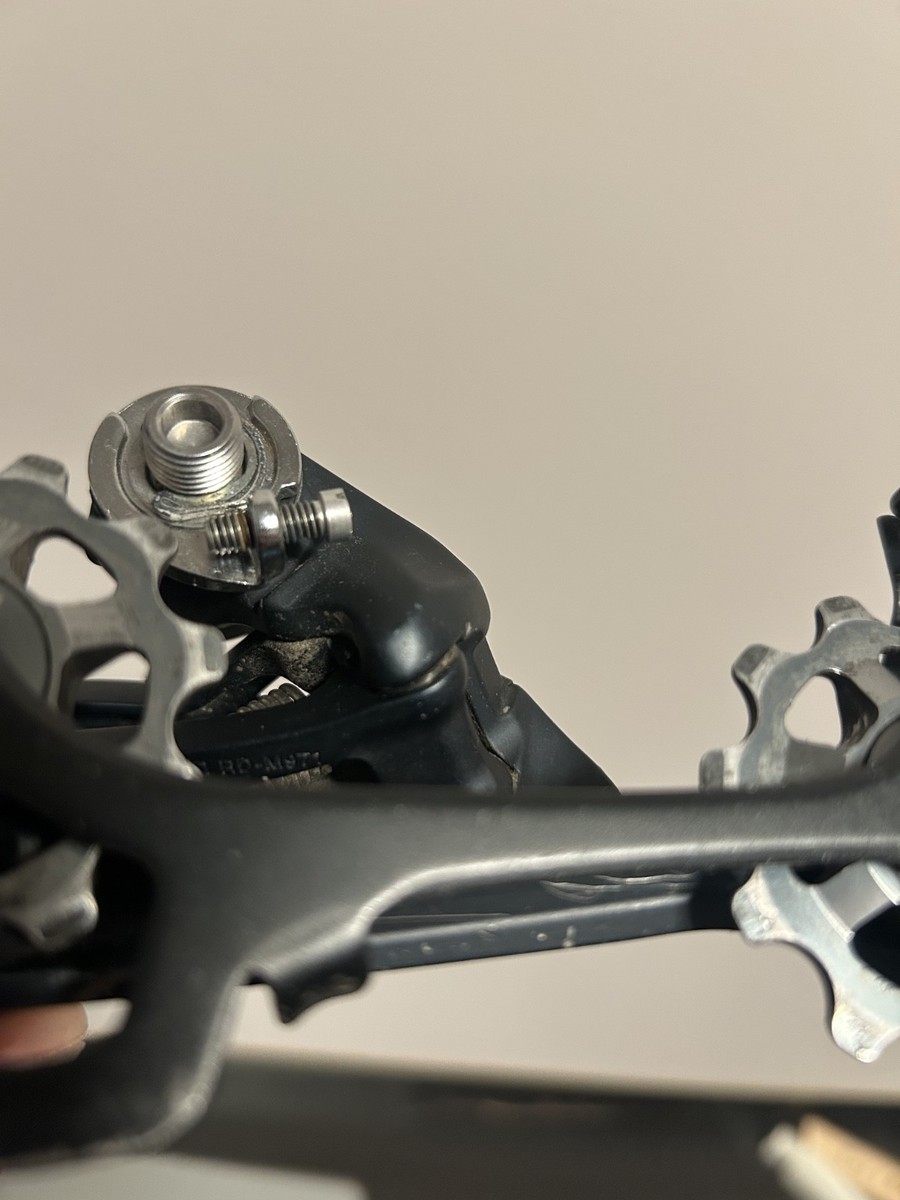 Shimano XTR RD-M971 9s Rear Derailleur Long Cage Gray | eBay