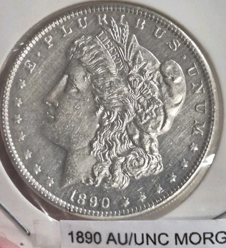 1880-P AU/UNC Morgan Silver Dollar NO~RESERVE HIGH BID WINS Must Have #1727