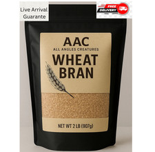 Wheat Bran 2lb, Bedding  Feed for Mealworms, Superworms, Roaches  others