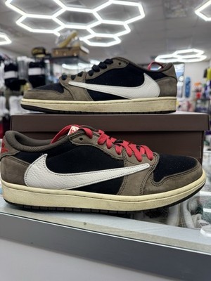 Size 10 Nike Air Jordan 1 Retro Low OG Travis Scott Mocha From 2019 CQ4277-001