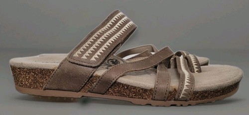 Aetrex Paris Pantoletten Sandalen Größe 7 Leder Obermaterial Freizeit Komfort Frühling Sommer - Bild 4 von 8