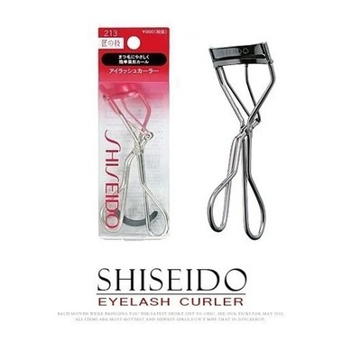 [SHISEIDO] Japan No.213 eyelash curler with 1 free supplementary pad new product