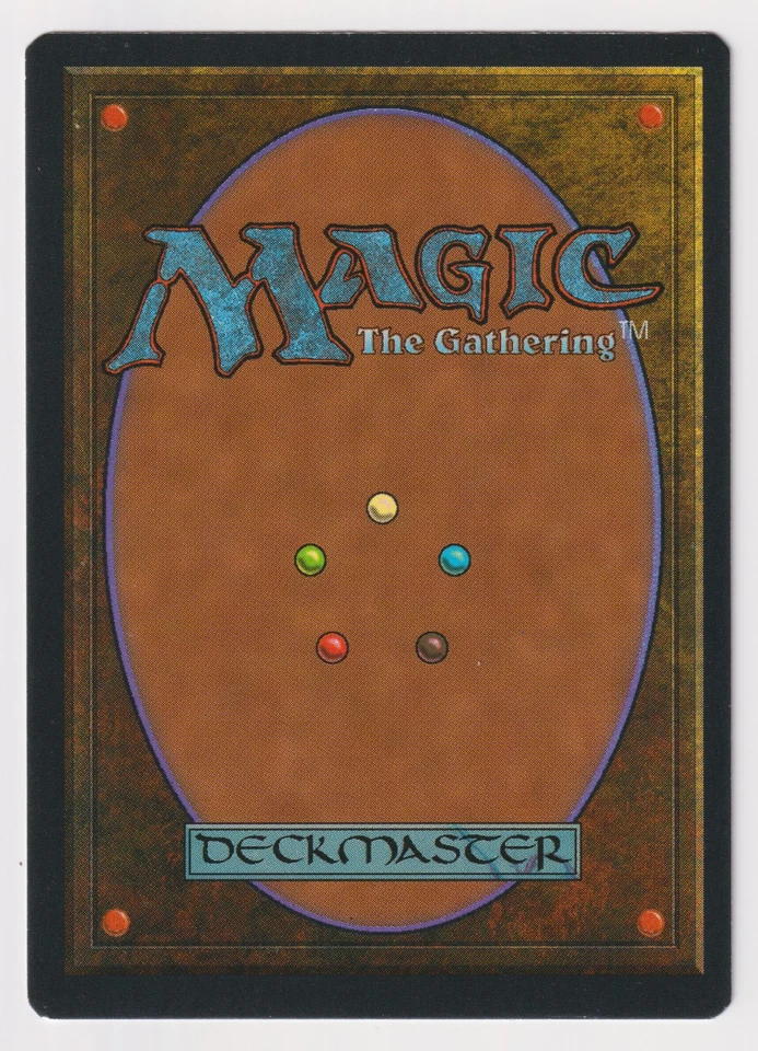 Miscut Metallic Red Signed German Orcish Oriflamme LP FBB Artist Dan Frazier MTG - Image 2 of 2