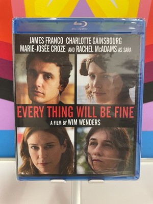 Every Thing Will Be Fine (Blu-ray Disc, 2016) Wim Wenders James Franco Brand New