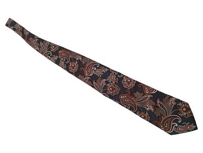 The Tie Bar Krawatte Herren Seide Paisley Mehrfarbig Elegant Business