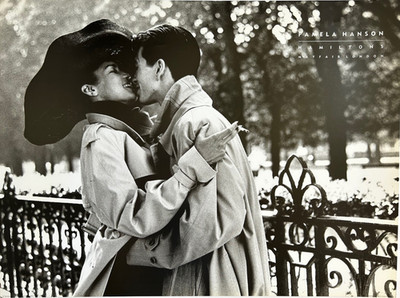 Veronica and Alex, Paris, 1984 by Pamela Hanson Rare Photo Art England 23.5x31.5