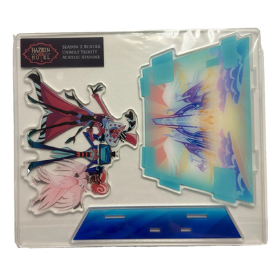 ハズビンホテル hazbin プロモ 3枚セット UNHOLY TRINITY Hazbin Hotel Trading Cards Unholy Trinity Promo Card (PR-18