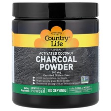 Activated Coconut Charcoal Powder, 500 mg, 5 oz 141.7 g 