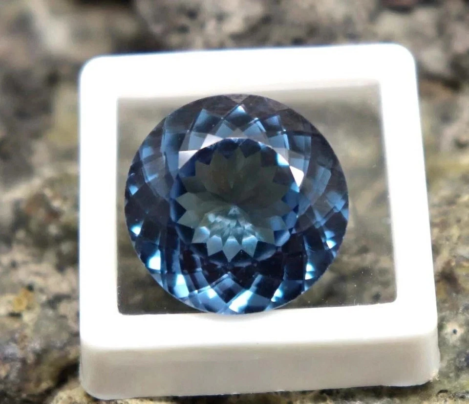 8.00 Ct Natural Russian Alexandrite Certified Round Cut Color Change Gemstone - Image 2 of 4