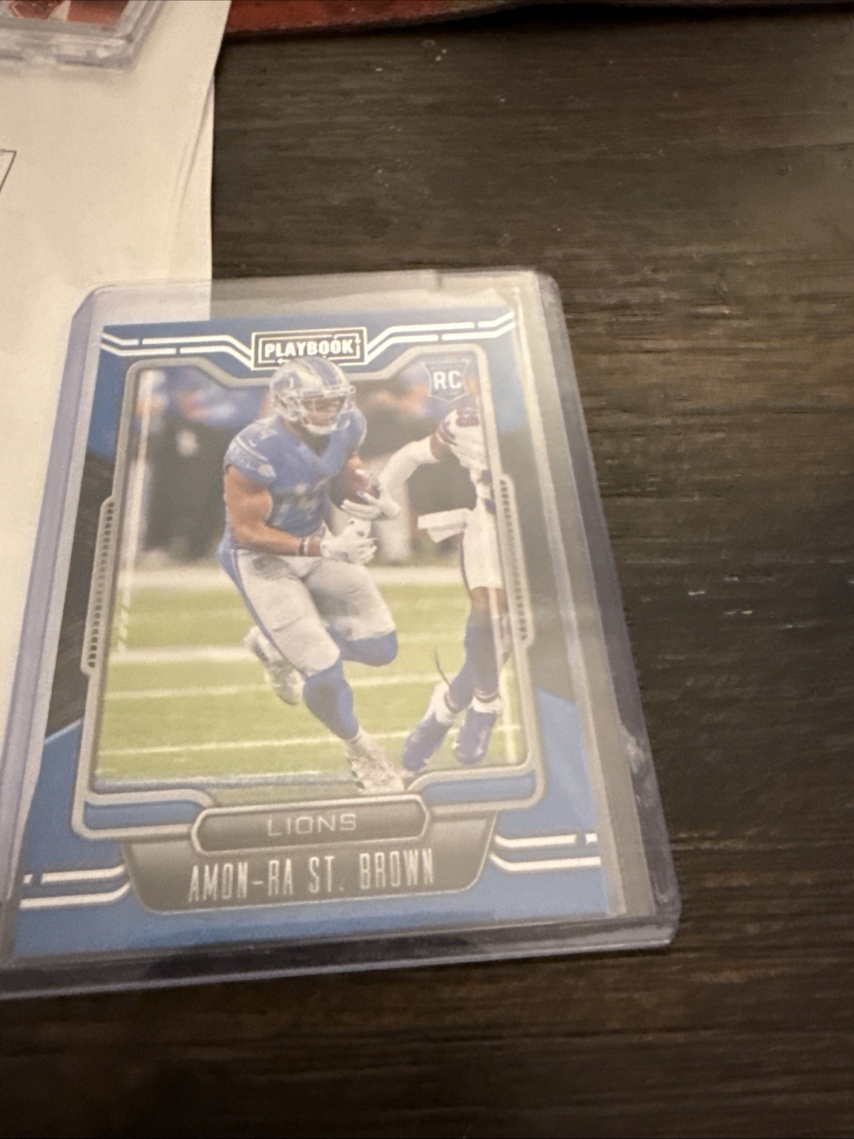 2021 Panini Playbook - Rookie Amon-Ra St. Brown #131 (RC)