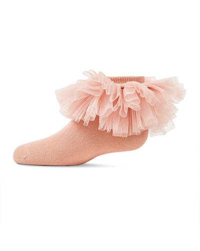 Girls' Oversized Tutu Ballerina Anklet Socks - Picture 5 of 16