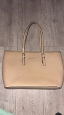 Michael Kors Beige Saffiano Women