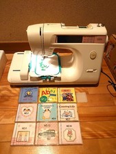 Set carte macchina da ricamo Brother Lapis ES-1 - Mario e altri - usate