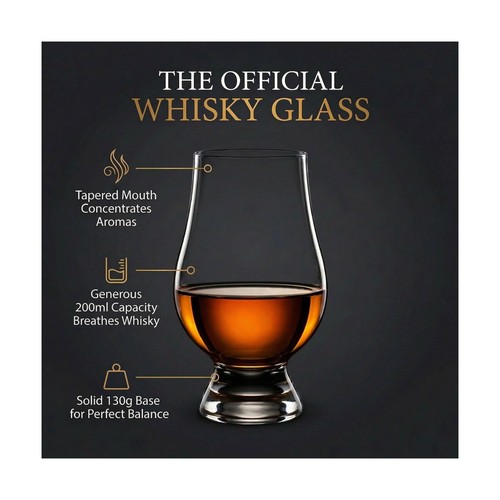 GLENCAIRN Whiskey Glass, Set of 6 in Trade Pack - Picture 5 of 9