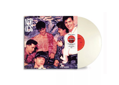 New Kids on The Block - Step by Step (Exclusive, White Opaque Vinyl LP) NEW !!!