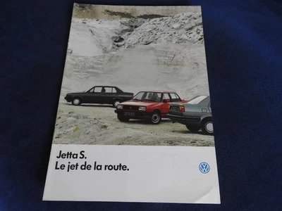 catalogue vw volkswagen jetta S 1987 - Photo 1/4