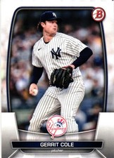2023 Bowman HUGE LOT (24) Gerrit Cole #83 Yankees
