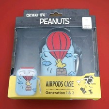 Peanuts Snoopy Woodstock 75 Years Anniversary Airpod Case Generation 1 2