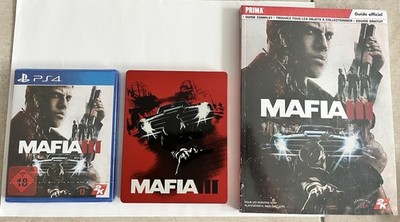 PS4 Mafia III + Steelbook + Lösungsbuch (FRA)