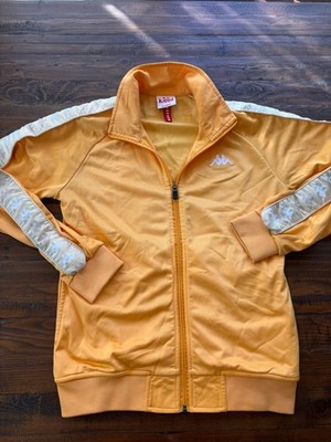 Kappa Banda Hatillo Slim Track Jacket Full Zip Yellow