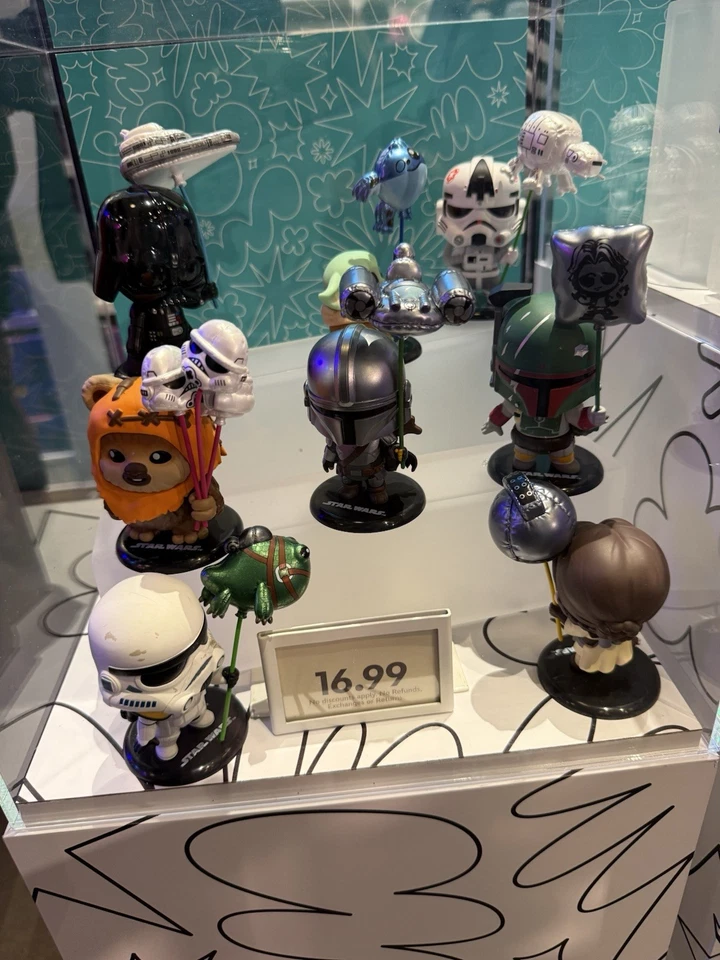 Hot Toys Star Wars Globo Cosbi Bobble-Head Colección Caja Ciega Figura Wicket Foto 2 de 4