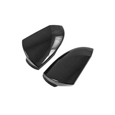 2x Carbon ABS Side Door Rearview Mirror Cover Trim Caps For Hyundai Elantra N