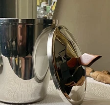 Irvin Ware USA Stainless Steel Vintage Ice Bucket Danish MCM