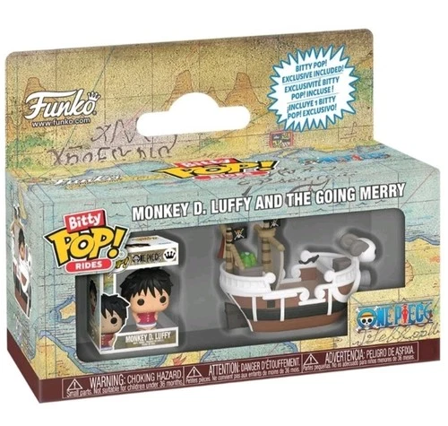 FUNKO BITTY POP MINI RIDES ONE PIECE MONKEY D. LUFFY AND THE GOING MERRY